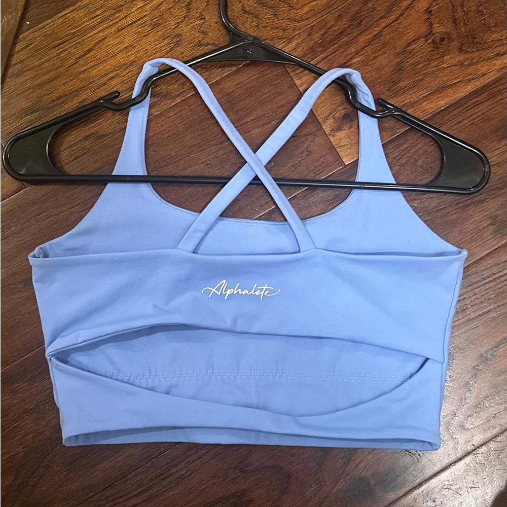 Alphalete Blue Sports Bra